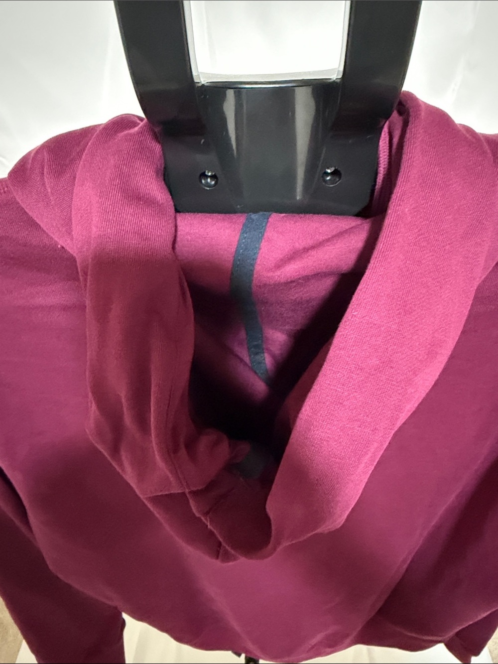 Psycho Bunny Men’s Burgandy Hoodie - Picture 3 of 6